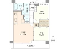 【京都府/京都市左京区岩倉西宮田町】宝ヶ池通パーク・ホームズ 間取り図