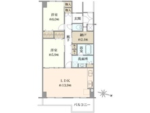 【京都府/京都市右京区嵯峨朝日町】嵐山グランドシティ 間取り図