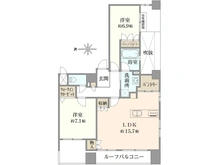 【京都府/京都市中京区室町通錦小路下る】サンクタス四条室町　8階 間取り図