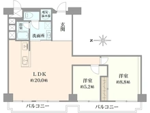 【京都府/京都市中京区高倉通錦小路上る】四条高倉スカイハイツ 間取り図