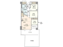 【京都府/京都市下京区大宮通綾小路下る】リビオレゾン京都四条大宮 間取り図