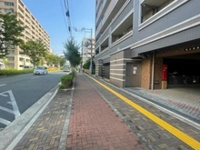 【京都府/京都市中京区西ノ京新建町】パデシオン西大路御池駅前 前面道路