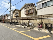 【京都府/京都市南区久世高田町】桂ガーデンハイツ 駐輪場