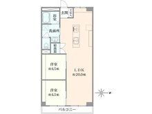 【京都府/京都市南区久世高田町】桂ガーデンハイツ 間取り図