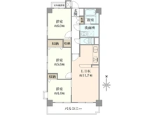 【京都府/京都市右京区梅津中村町】グローバル嵐山 間取り図