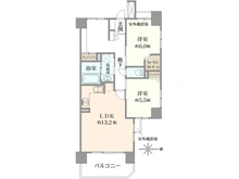 【京都府/京都市中京区河原町通二条上る】藤和河原町二条ホームズ 間取り図