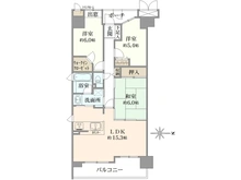 【京都府/京都市中京区壬生辻町】ライオンズマンション四条大宮ガーデンシティ 間取り図