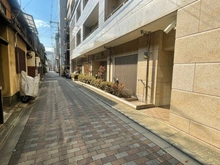 【京都府/京都市下京区西木屋町通松原上る2丁目】イーグルコート京都河原町 前面道路