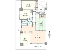 【京都府/京都市下京区七条御所ノ内中町】サンマンションアトレ西大路 間取り図