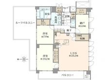 【京都府/京都市上京区新町通今出川上る】シエリア京都御所西 間取り図