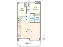 【京都府/京都市右京区西院清水町】プリオーレ京都西院 間取り図