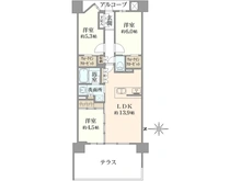 【京都府/京都市南区久世上久世町】デュオヒルズ京都桂川 間取り図