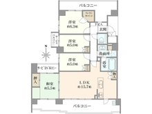 【京都府/京都市中京区西ノ京東月光町】サンメゾン京都二条月光町ゲート 間取り図