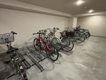 【京都府/京都市上京区九軒町】プレミスト京都御所東 駐輪場