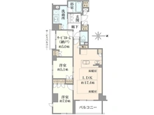 【京都府/京都市上京区九軒町】プレミスト京都御所東 間取り図