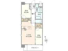 【京都府/京都市左京区上高野仲町】ソルティア京都宝ヶ池 間取り図