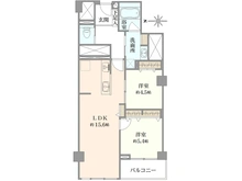 【京都府/京都市上京区駒之町】河原町スカイマンション 間取り図