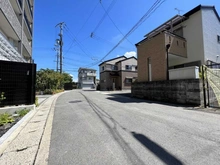 【京都府/京都市南区久世上久世町】プレサンスロジェ京都桂川ザ・レジデンス 前面道路