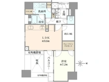 【京都府/京都市中京区長浜町】イーグルコート烏丸御池 間取り図