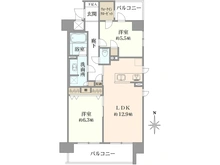【京都府/京都市中京区河原町通夷川上る】藤和シティホームズ河原町二条 間取り図