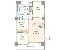 【京都府/京都市中京区堺町通御池上る】パークホームズ烏丸御池 間取り図