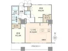 【兵庫県/神戸市中央区伊藤町】ライオンズタワー神戸旧居留地 間取り図