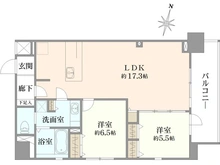 【兵庫県/神戸市中央区下山手通】リーガル神戸三宮山手 間取り図