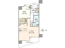 【兵庫県/神戸市中央区北長狭通】レジュール　ザ・元町駅前 間取り図