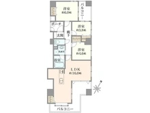 【兵庫県/神戸市中央区筒井町】ワコーレアーバンフラッツ三宮東 間取り図