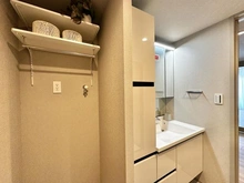 【兵庫県/神戸市中央区旭通】シティタワー神戸三宮 洗面室