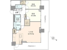 【兵庫県/神戸市中央区新港町】ベイシティタワーズ神戸WEST 間取り図