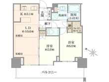 【兵庫県/神戸市中央区新港町】ベイシティタワーズ神戸EAST 間取り図