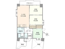 【兵庫県/神戸市中央区中山手通】メープル中山手 間取り図