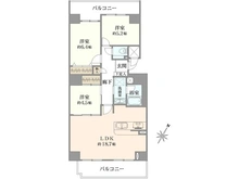 【兵庫県/神戸市中央区磯上通】グランドメゾン三宮 間取り図