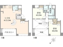【兵庫県/神戸市中央区磯辺通】アーバンビュー神戸三宮 間取り図