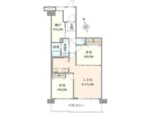 【兵庫県/神戸市長田区宮川町】ルネ神戸宮川町さくら坂 間取り図