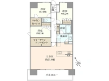 【兵庫県/神戸市中央区浜辺通】ワコーレシティ神戸三宮 間取り図