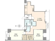 【兵庫県/神戸市中央区二宮町】ソナーレ新神戸 間取り図
