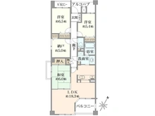 【兵庫県/神戸市灘区高尾通】グランステイツ六甲・桜通 間取り図