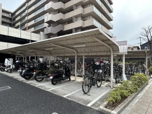 【兵庫県/神戸市長田区松野通】新長田駅前アーバンコンフォート 駐輪場