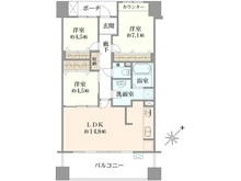 【兵庫県/神戸市西区美賀多台】西神中央パーク・ホームズ 間取り図