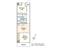 【東京都/江東区新大橋】新大橋永谷マンション 間取り図