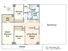 【東京都/江東区枝川】ネオコーポ木場 間取り図