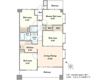 【千葉県/市川市新井】セレナハイム南行徳 間取り図