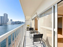 【東京都/江東区枝川】リバーサイドタウン木場南スカイハイツ バルコニー：家具調度品は価格に含まれません