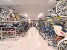 【東京都/江東区清澄】リビオ清澄白河 駐輪場