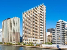 【東京都/江東区新大橋】クレッセント東京ヴュータワー 外観