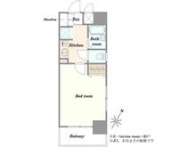 【東京都/港区東麻布】フェニックス東⿇布 間取り図