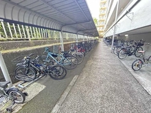 【東京都/江東区牡丹】牡丹町住宅 駐輪場