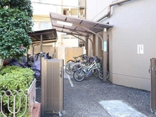 【東京都/品川区小山台】小山台サニーハイツ 駐輪場